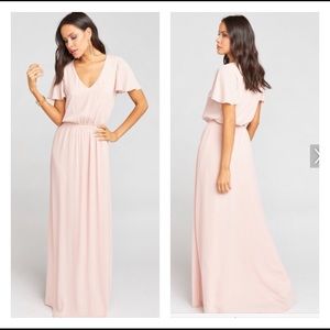 Show Me Your Mumu Michelle Flutter Maxi Dress